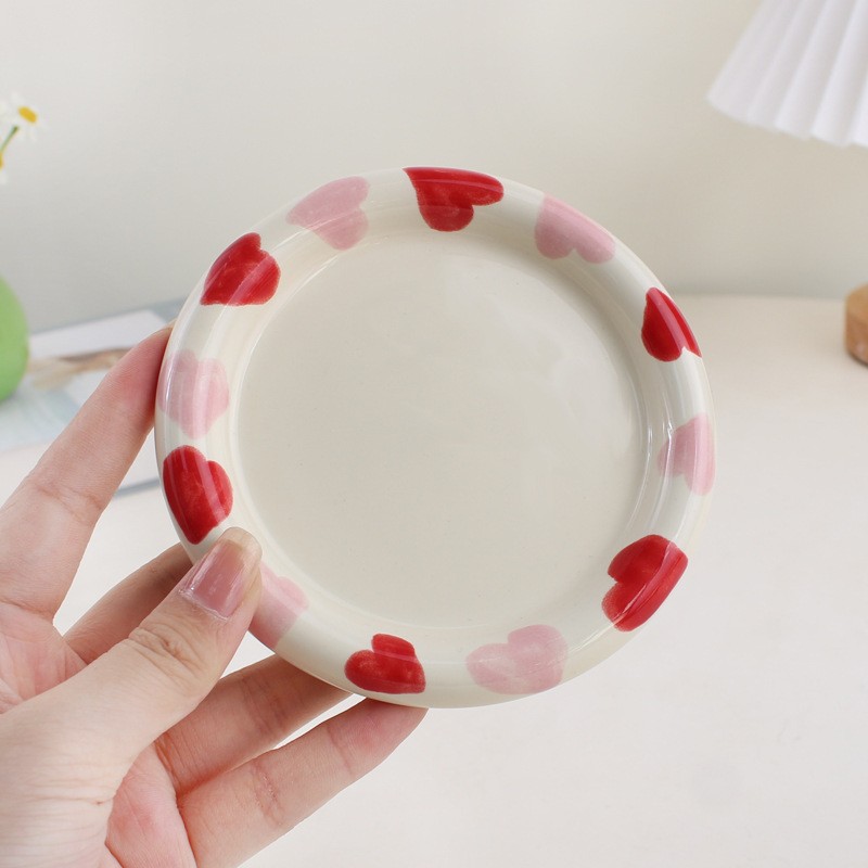 Original ins pintado a mano amor Taza de cerámica personalizada Linda taza de café taza de avena taza de desayuno taza al por mayor