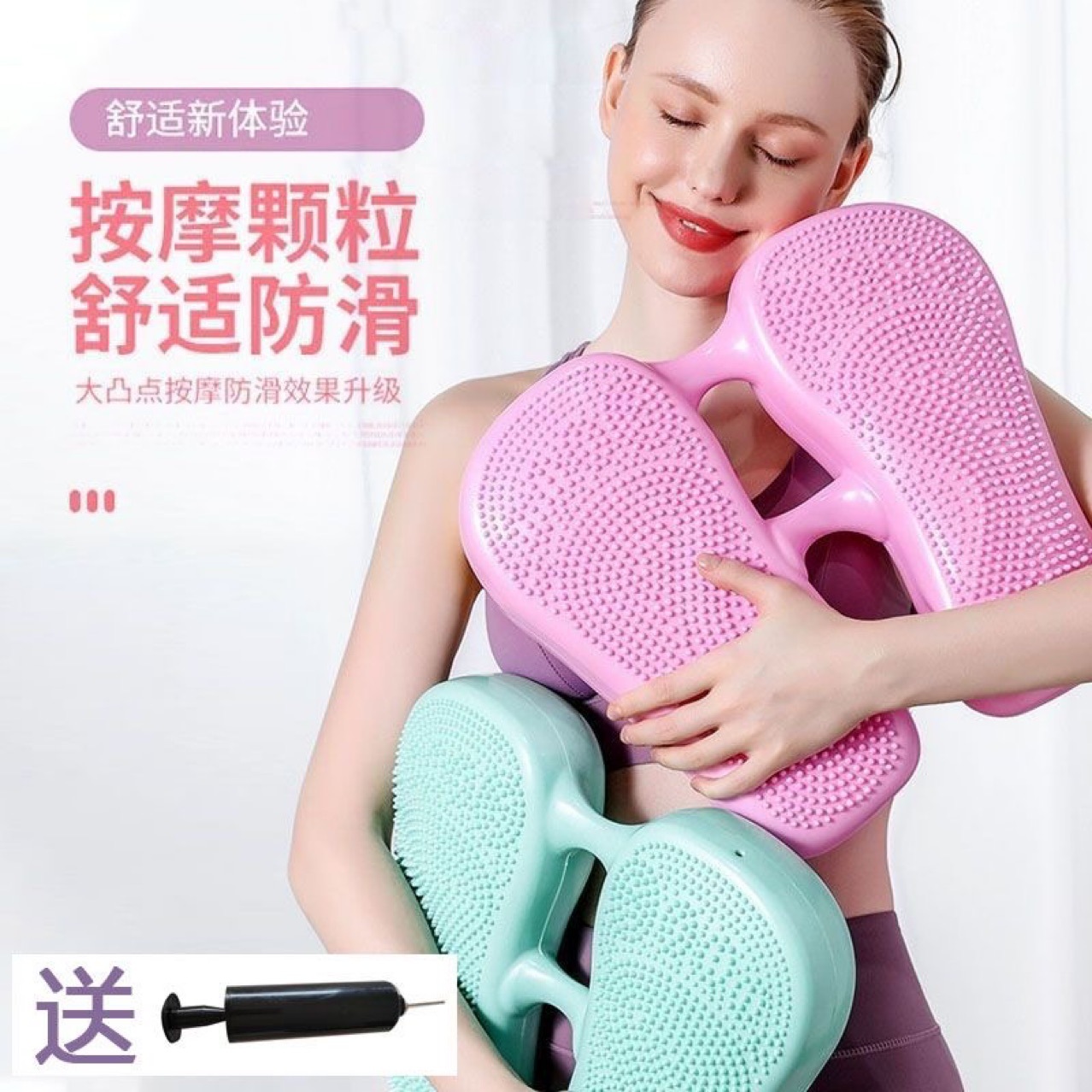 Fitness Equipment for Women, Stepper for Slimming Legs and Belly, Stationary Exercise Foot Pedal for Fat Burning, Aerobic Exercise for Home Use