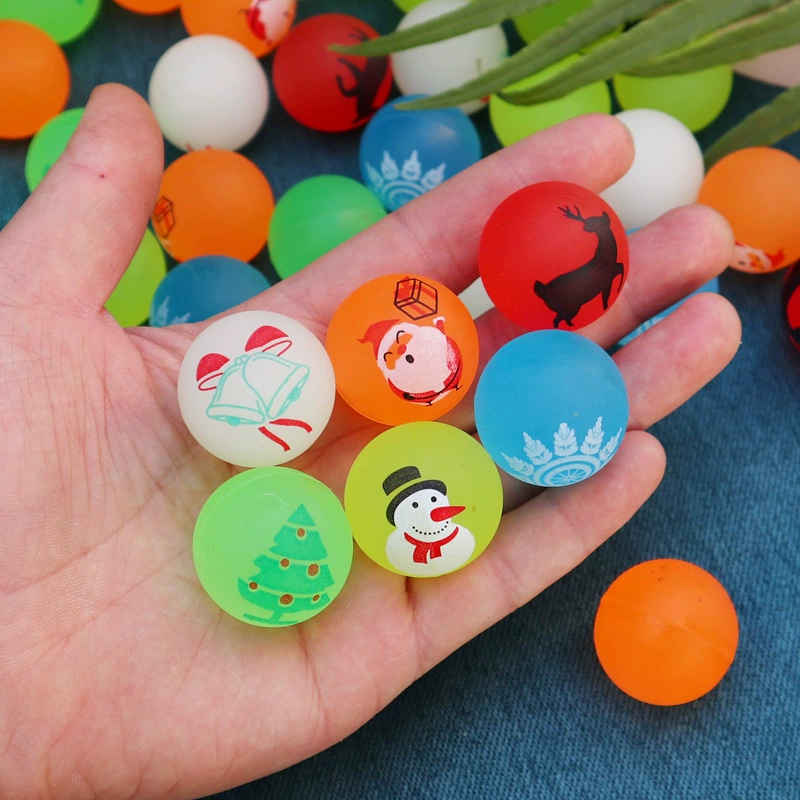 Прыгающий мяч, рождественская игрушка, подарок на день рождения