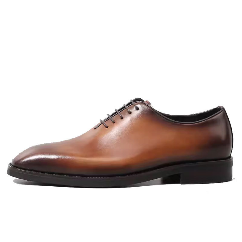 Italian Goodyear Genuine Leather Men's Shoes, Oxford Shoes, Wedding Shoes, Men's Business Casual Leather Shoes, Formal Wear, Height-Increasing, Non-Slip, Low-Top Italian Goodyear Genuine Leather Men's Shoes, Oxford Shoes, Wedding Shoes, Men's Business Casual Leather Shoes, Formal Wear, Height-Increasing, Non-Slip, Low-Top