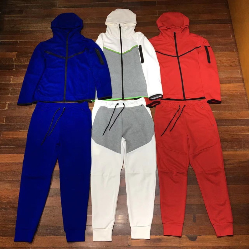 2024 Spring and Autumn Multi-Color Casual Sports Breathable Men's Hooded Back Zipper Set 490 and 496