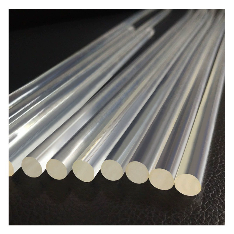 Заводская поставка всего тела светящийся световод из ТПУ круглый стержень высокий световод ошейник для домашних животных световод из полиуретана декоративная световая балка