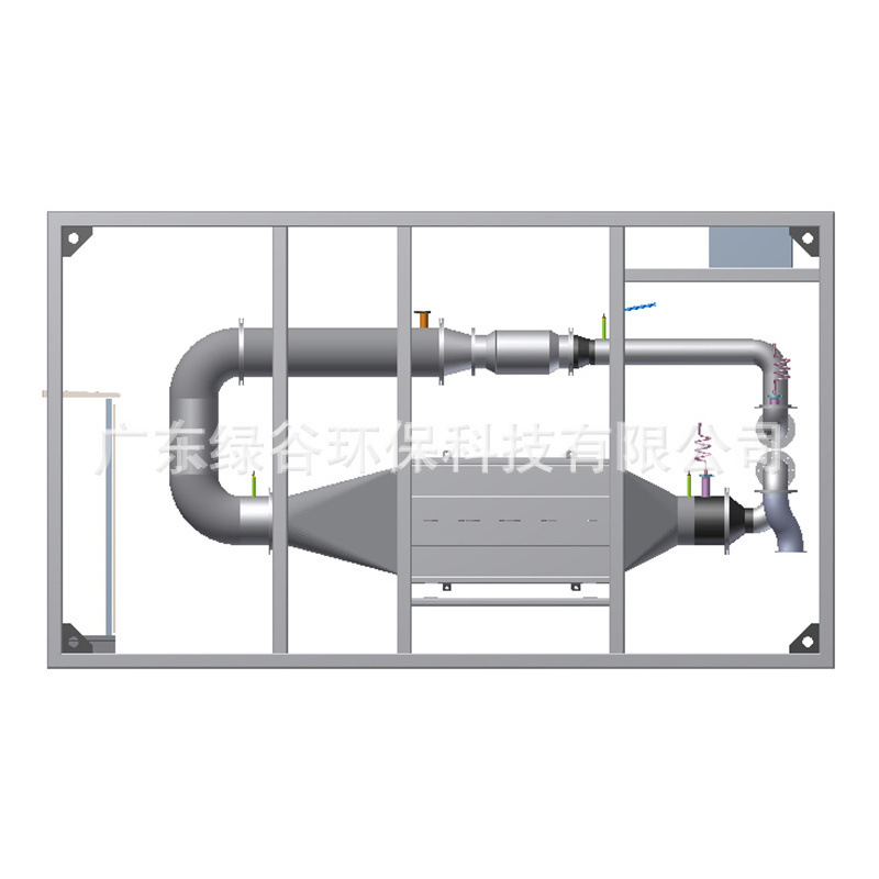  烟气SCR脱硝 船用柴油机SCR脱硝  铜基分子筛催化剂 8寸法兰接口