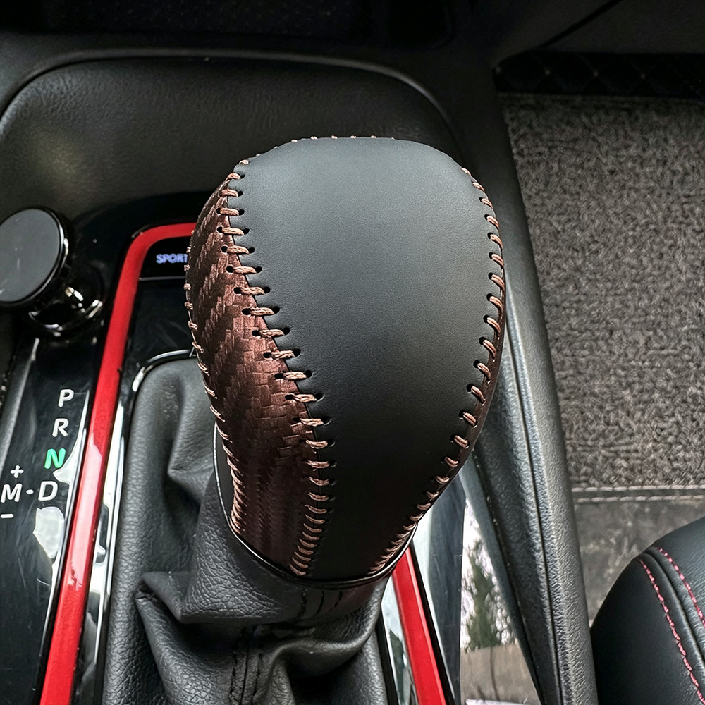 Cross-border compatible Toyota 2019 Corolla gear shift knob cover, 8th generation Camry gear shift knob cover, Avalon gear shift cover