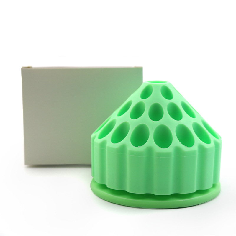 Caja de agujas dental cabeza de molienda caja de almacenamiento panal cabeza de molienda caja de almacenamiento de aguja giratoria de 360 grados image 5