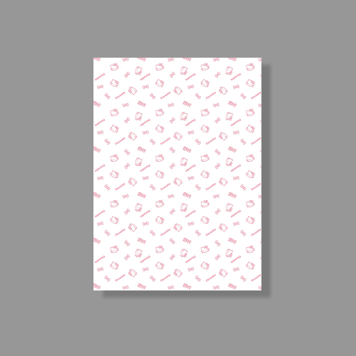 Siete colores cordier Kate Miao engrosado material floral impresión de embalaje floral papel de embalaje floral DIY ramo de flores