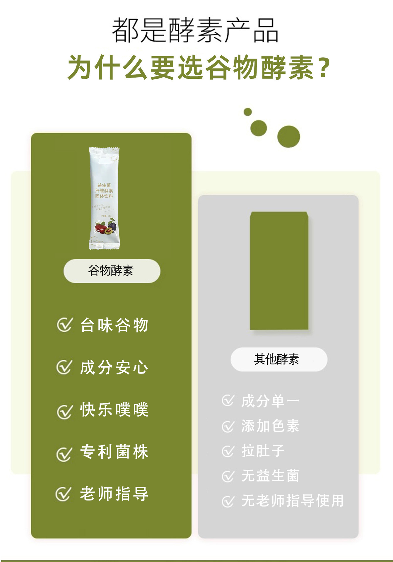 Probiotic Grain & Fruit-Vegetable Enzyme Powder — Fermented Fiber Drink Mix overview