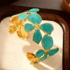Azure enamel