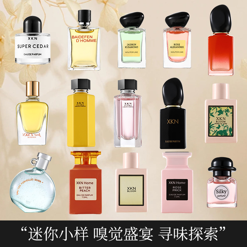 Q-version mini perfume, alternative to famous brands, non-spray refillable sample, floral, fruity, woody scent, sourced from Southeast Asian cross-border factories Q-version mini perfume, alternative to famous brands, non-spray refillable sample, floral, fruity, woody scent, sourced from Southeast Asian cross-border factories