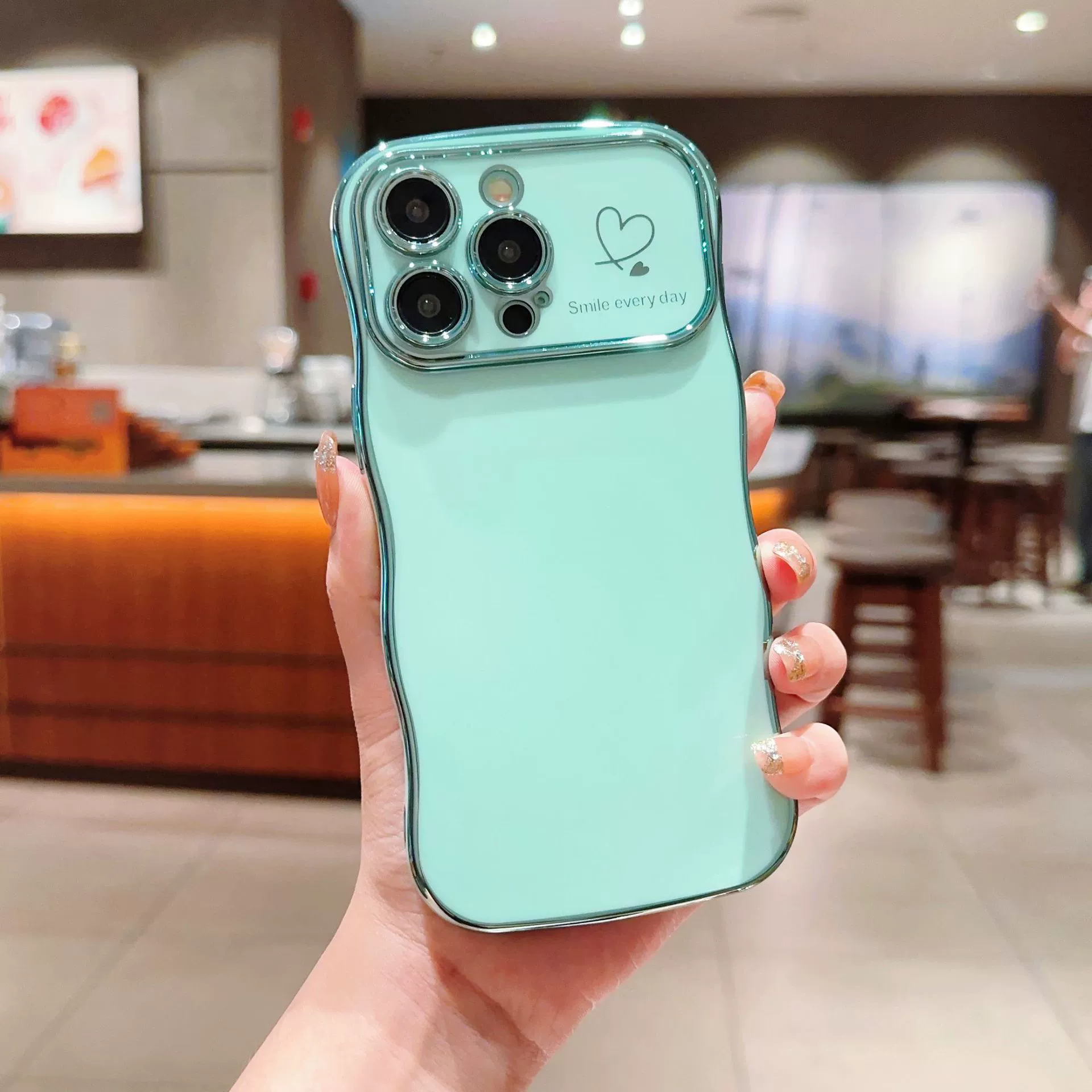 Совместимый волнистый чехол для телефона Apple, для iPhone 17, защитный чехол, iPhone, 16promax
