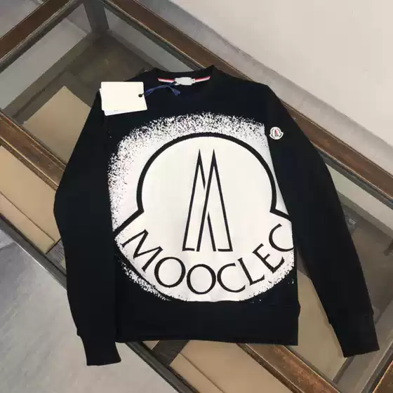 New Fall Winter Men's Hoodie with Tag — Mont Clay Sweatshirt Crew Neck Print Long Sleeve Casual Streetwear