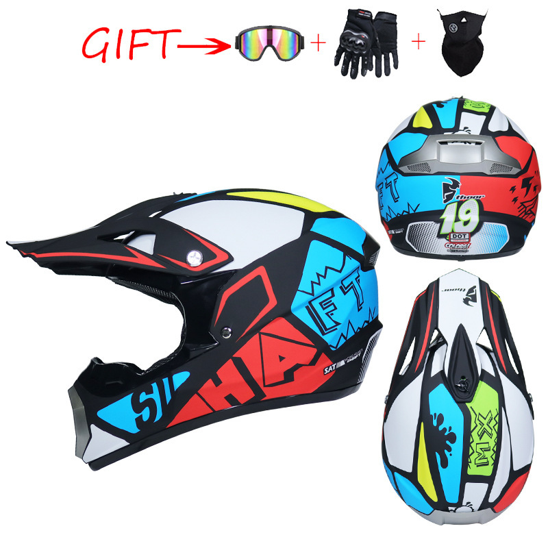 Casco integral todoterreno para senderos de montaña, para motociclistas, diseño KTM, ideal para cross-country y senderos todoterreno.