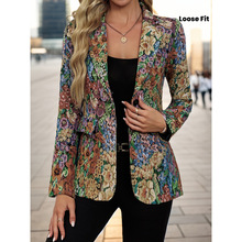 I 47823 One button elegant women's blazer һ��������Ůʿ��װ