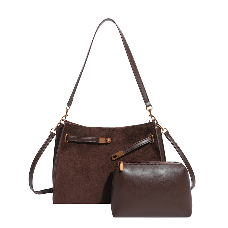 Vintage schoudertas voor dames met grote capaciteit_voghion.com
