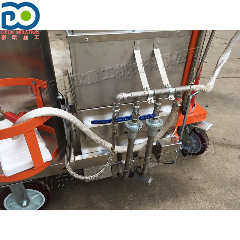 小型燃气动力灌缝机 手推式沥青道路灌缝机 混凝土路面灌缝设备