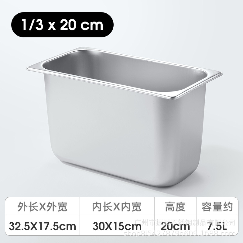 Bandejas de Acero Inoxidable para Comida – Rectangulares, con Base Térmica, Ideal para Buffet o Comedores