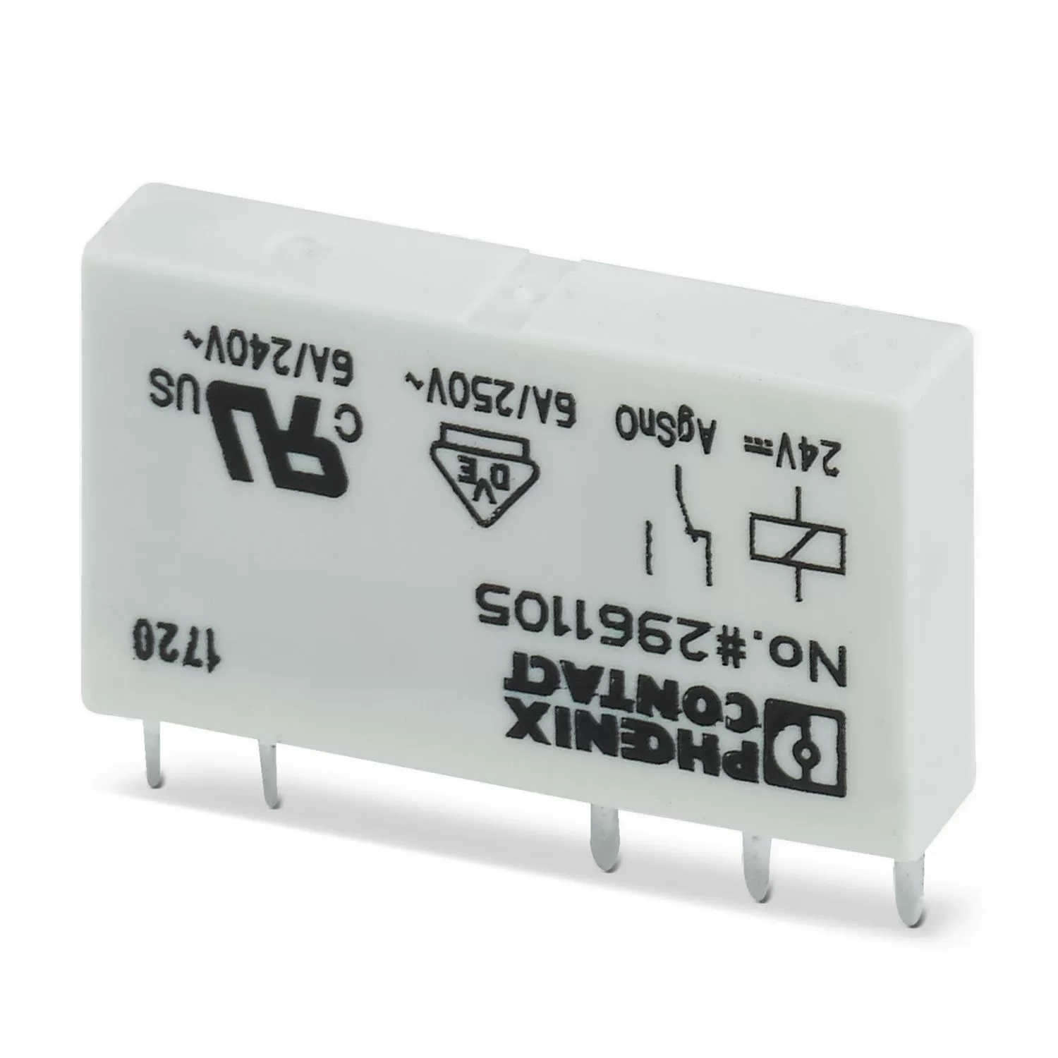 Реле Phoenix Single Relay - REL-MR- 24DC/21 - 2961105