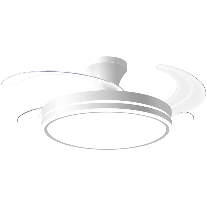 Lámpara de ventilador de dormitorio moderno minimalista comedor dormitorio principal doméstico todo en uno silencioso inversor de frecuencia de ahorro de energía ventilador de techo 696L