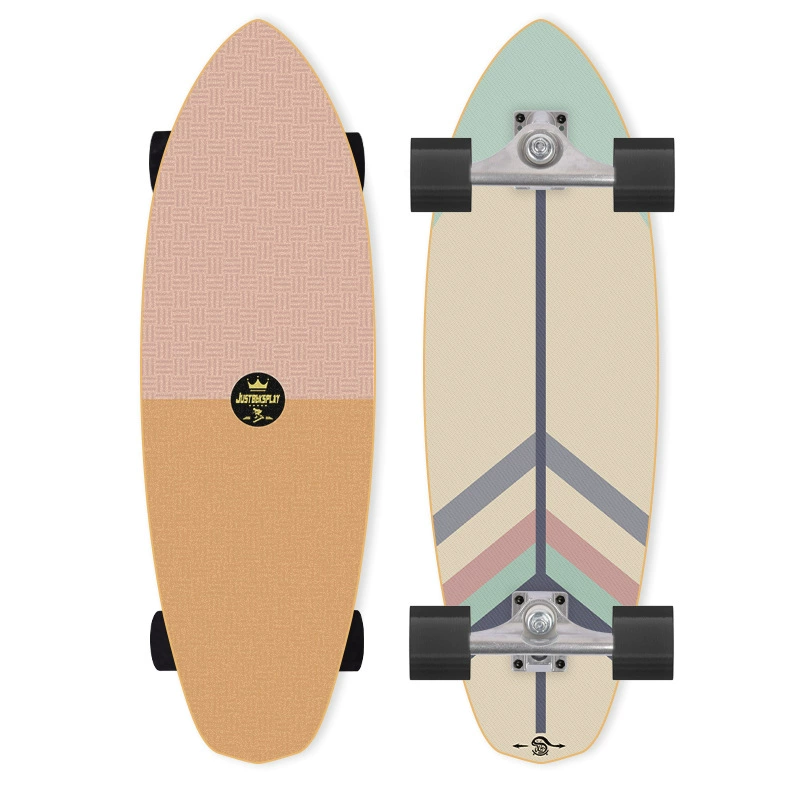 Лед Surfing Board Bridge Spring PU двойное рулевое управление SM Pusher симулятор серфинга скейтборд