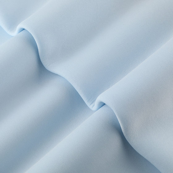 Elastic space layer fabric 300g polyester ammonia air layer fabric tide brand knitted sweater fabric factory in stock