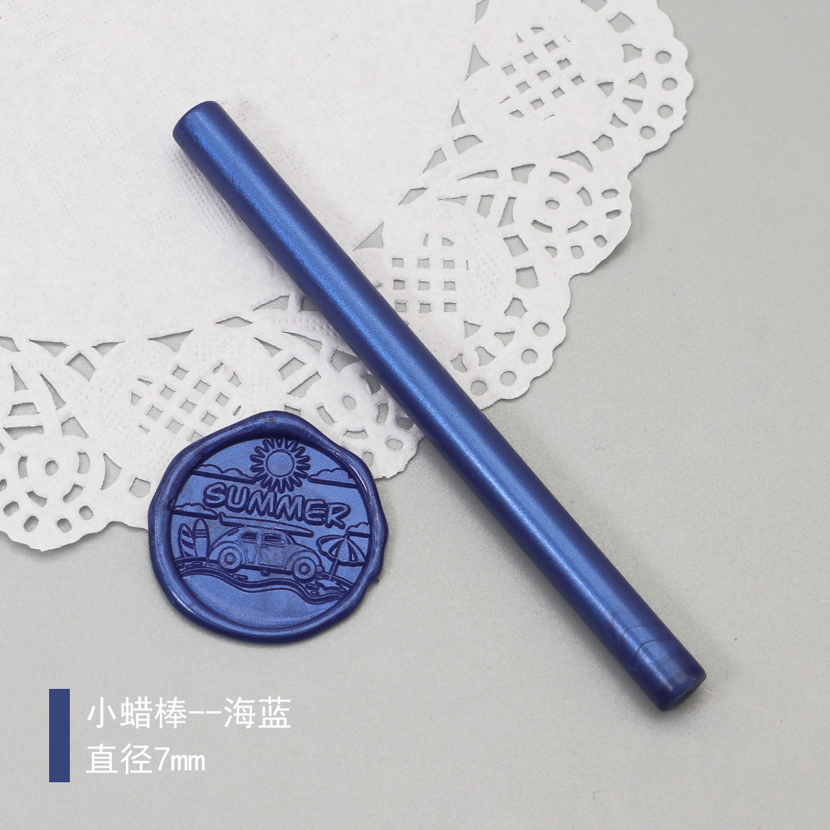 Palo de cera de pintura al fuego 94 colores 10*0,7 cm La barra de cera pequeña redonda se puede mezclar con la pistola de cera se puede utilizar en fábrica al por mayor