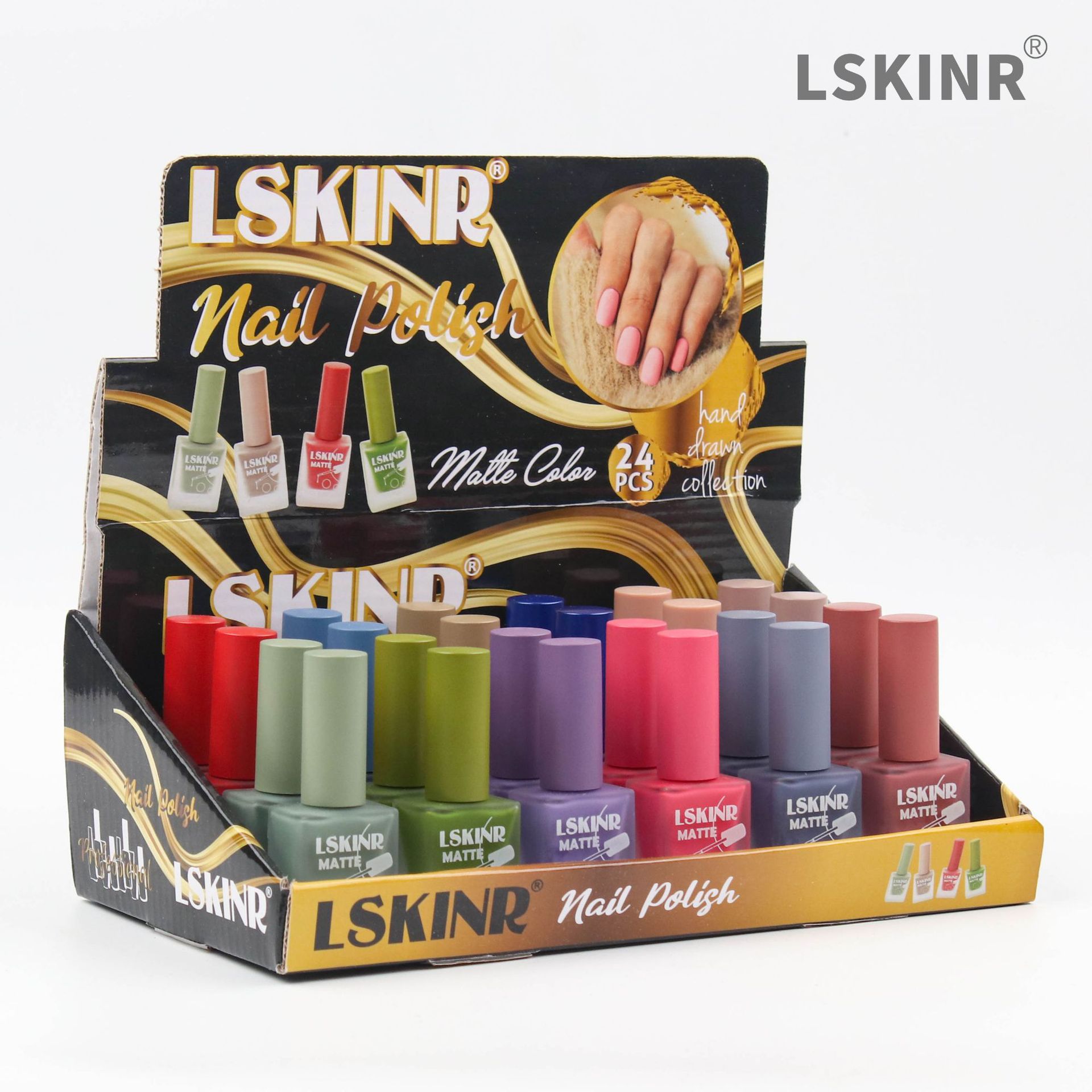 Fábrica directa de manicuras nuevas esmalte de uñas especial conjunto pequeño Liz Macaron set de verano red mayorista