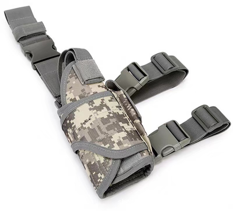 Multifuncional combinación pierna funda militar fan tactico bolso de pierna hombre especial pierna colgar funda de arma táctica al aire libre funda de arma