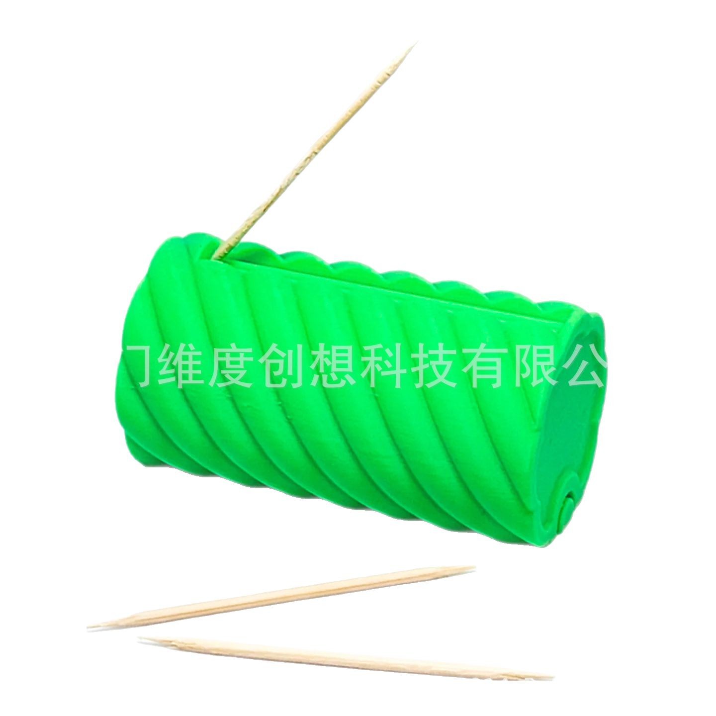 Nuevos productos transfronterizos de impresión 3D caja de palillos de dientes ligera de lujo casera personalidad creativa de alto grado palillos de dientes barril de palillos de dientes