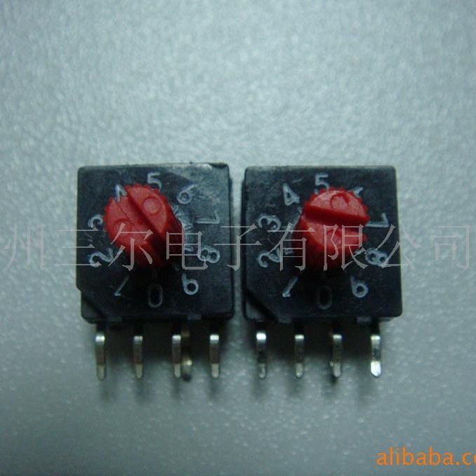 供应1对4(0-9)立式富仕测编码开关:DRR4010-Z