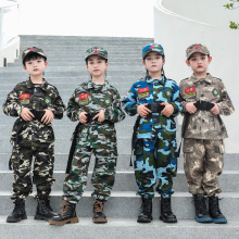 儿童迷彩服套装小学生特种兵军训服表演服幼儿园演出服开学军训服