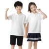 Cotton short sleeve T-shirt for early age, polo, 2688 sample, family style