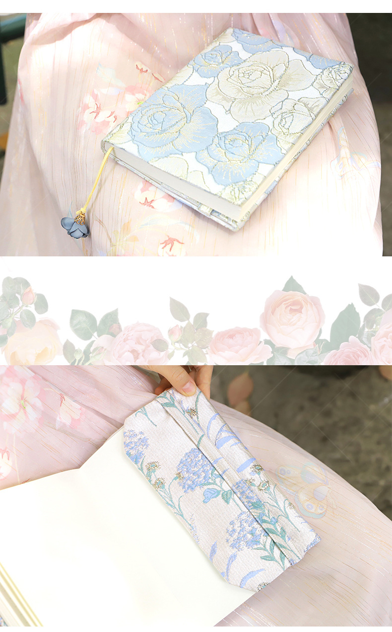 Handmade Fabric Book Cover 1