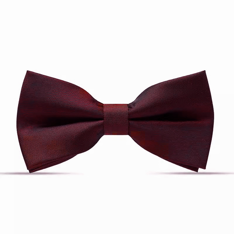 ↤↤↤우아한 버건디 나비넥타이