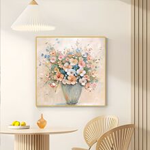 一帆风顺油画风景画客厅玄关沙发装饰画大海挂画北欧风树脂油画布