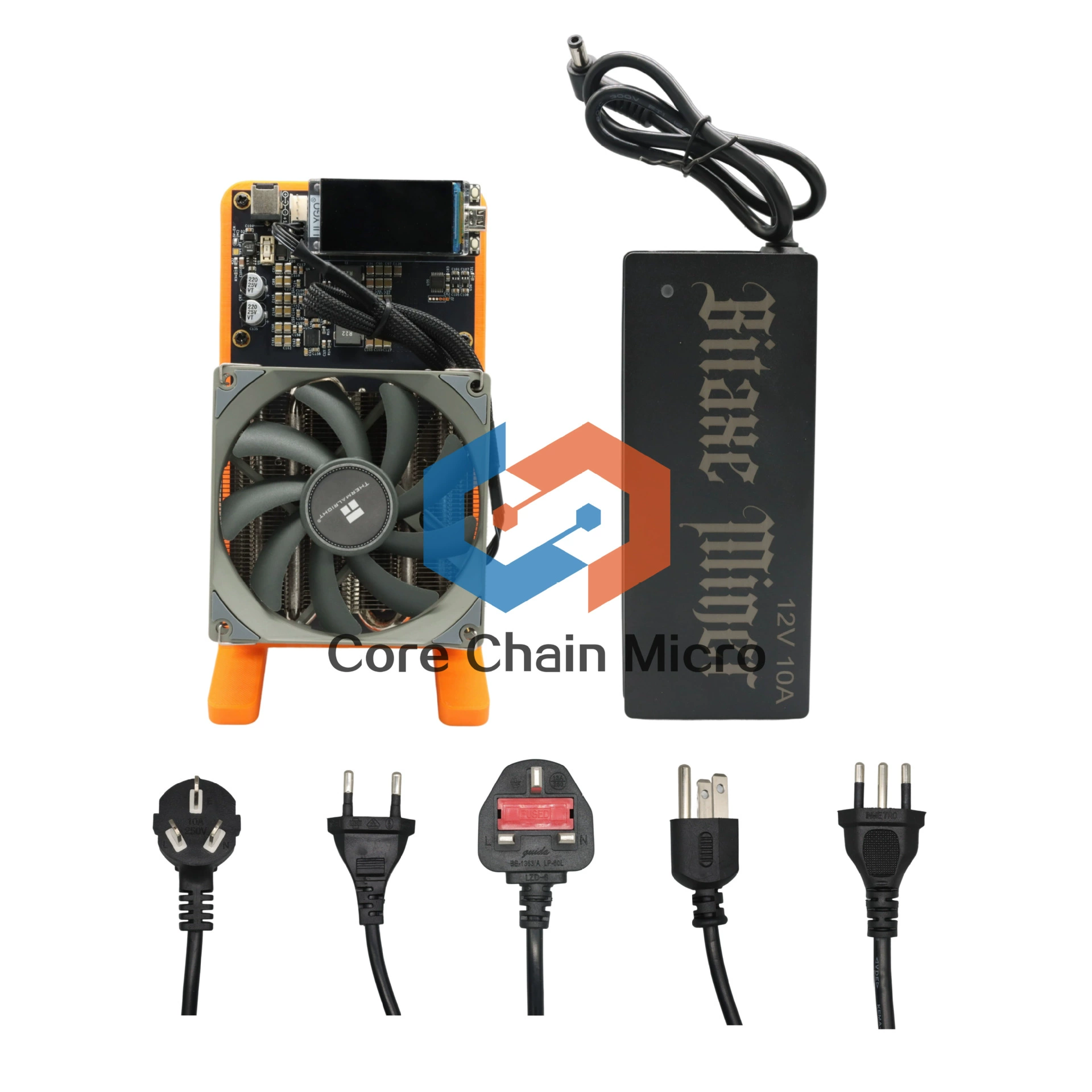 NerdQaxe++ 4.8T домашний бесшумный музыкальный передатчик 4xBM1370 чипы ASIC новый на складе