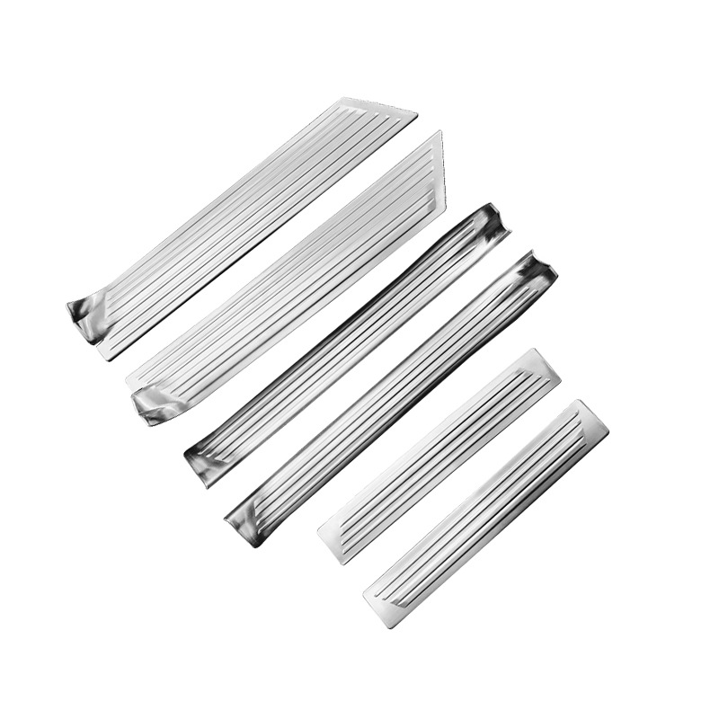 Suitable for 22 Toyota Toyota SIENTA rear guard plate door sill pedal stainless steel protective sticker