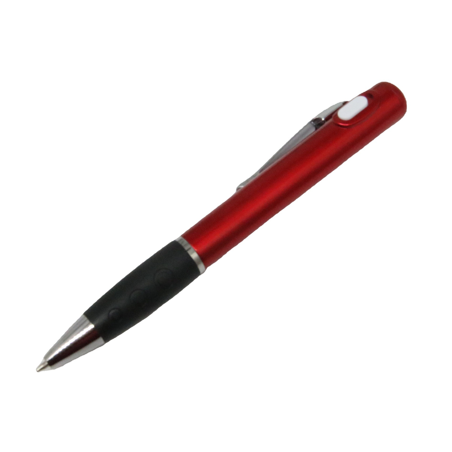Luz LED pluma láser logo pluma de plástico de publicidad pluma de regalo bolígrafo pluma giratoria