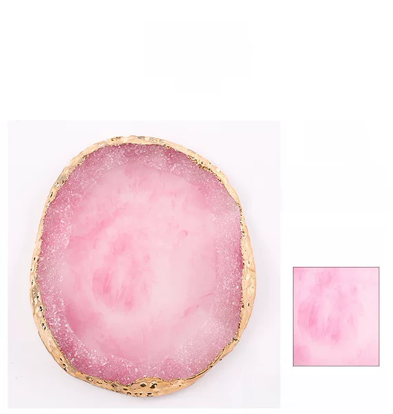 Nail Art Resin Nail Art Color Palette Agate Phnom Penh Palette Crystal Edge Props Color Palette Nail Art Color Palette Tools