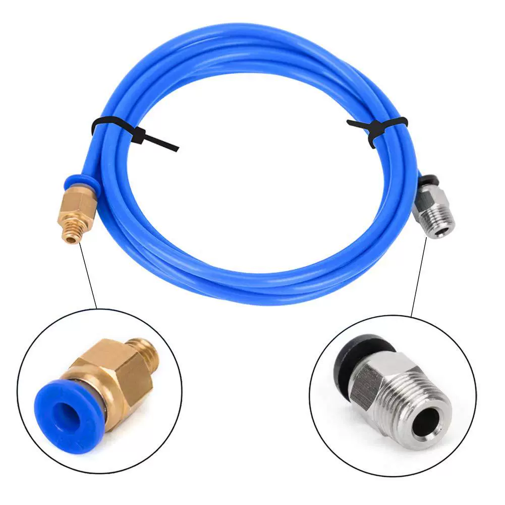 АЛМОЦН PC4-M6 Пневматическая фитинг Push to Connect + PC4-M10 St