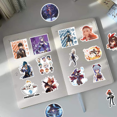 50-200枚以上の国境を越えたアニメの元神がスーツケースのノートパソコンの携帯電話落書きシールを集めた