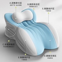 跨境爆款多功能枕 护腰靠垫抬腿枕 家用午睡颈椎枕懒人靠背枕