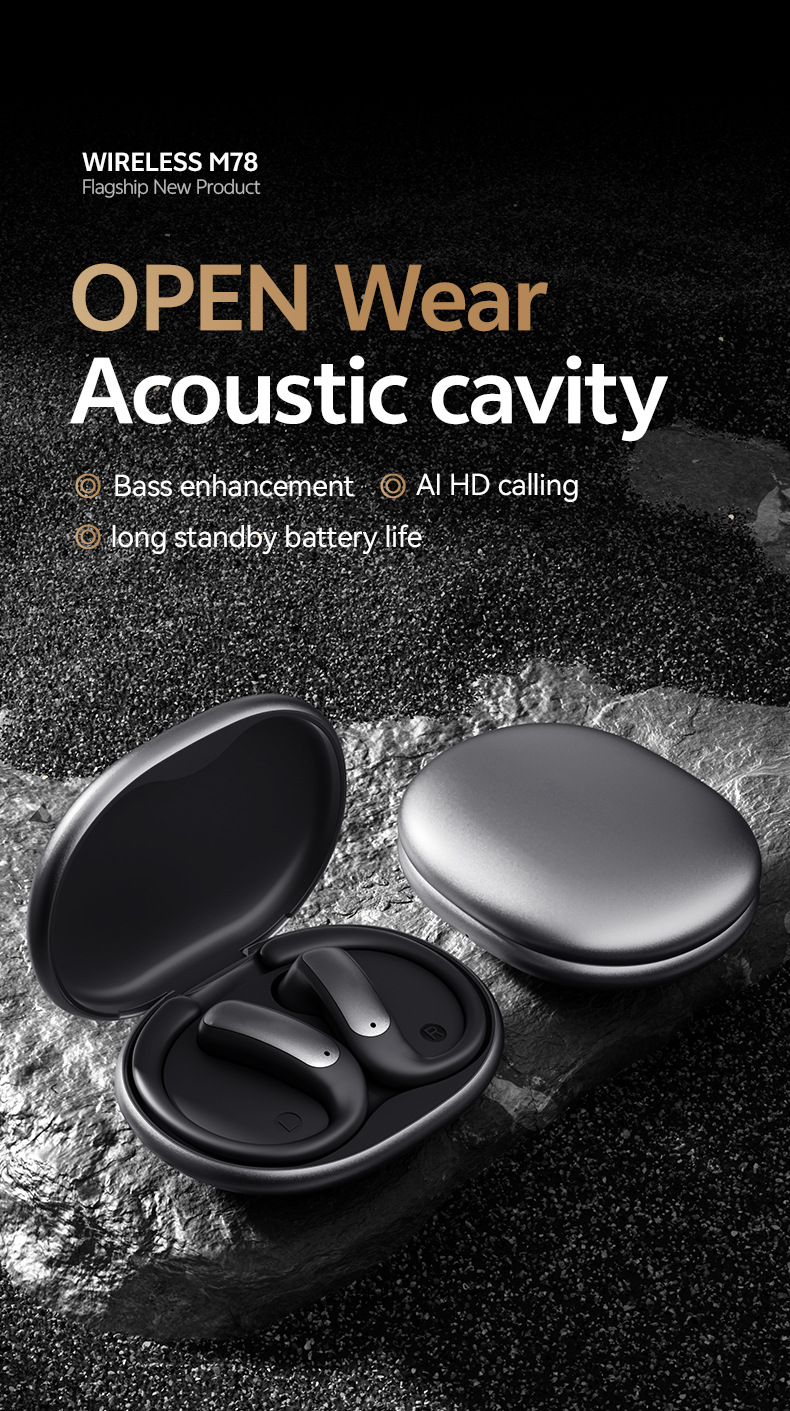 Wireless Sports Ear-hook Headphones With Long Battery Life_voghion.com