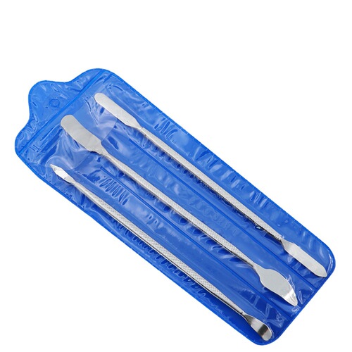 Stainless steel metal pry bar 3-piece disassembly tool set double-headed disassembly stick shell opening stick boot pry shell repair tool