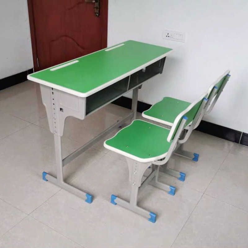 2인용 단일 기둥 테이블과 의자 녹색 및 흰색 - 8개 세트 이상 도매 무료 배송