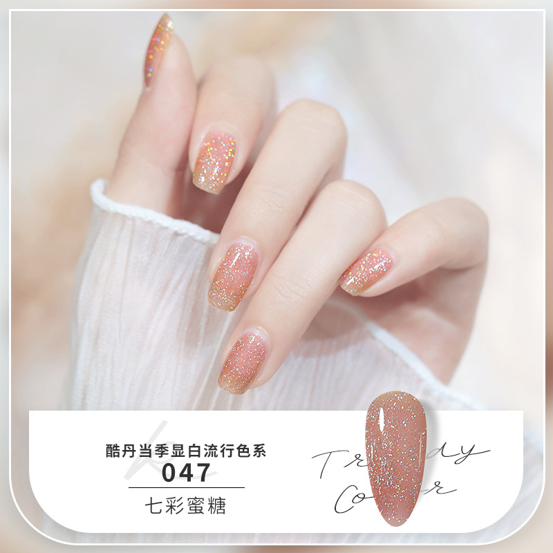 Cooldan esmalte de uñas de color sin hornear esmalte de uñas de larga duración de secado rápido para niños y mujeres embarazadas a base de agua desgarrable esmalte de uñas de verano