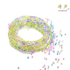 手作りのdiyアクセサリーのブレスレットの心の玉は芯を染めます。