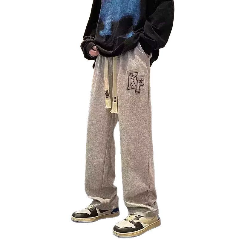 Весенние спортивные брюки, тренд сезона, свободный крой, американский стиль