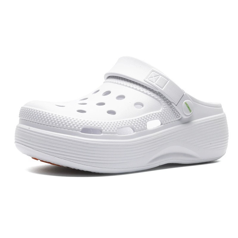 Summer footwear, wear-resistant non-slip slippers platform, city style