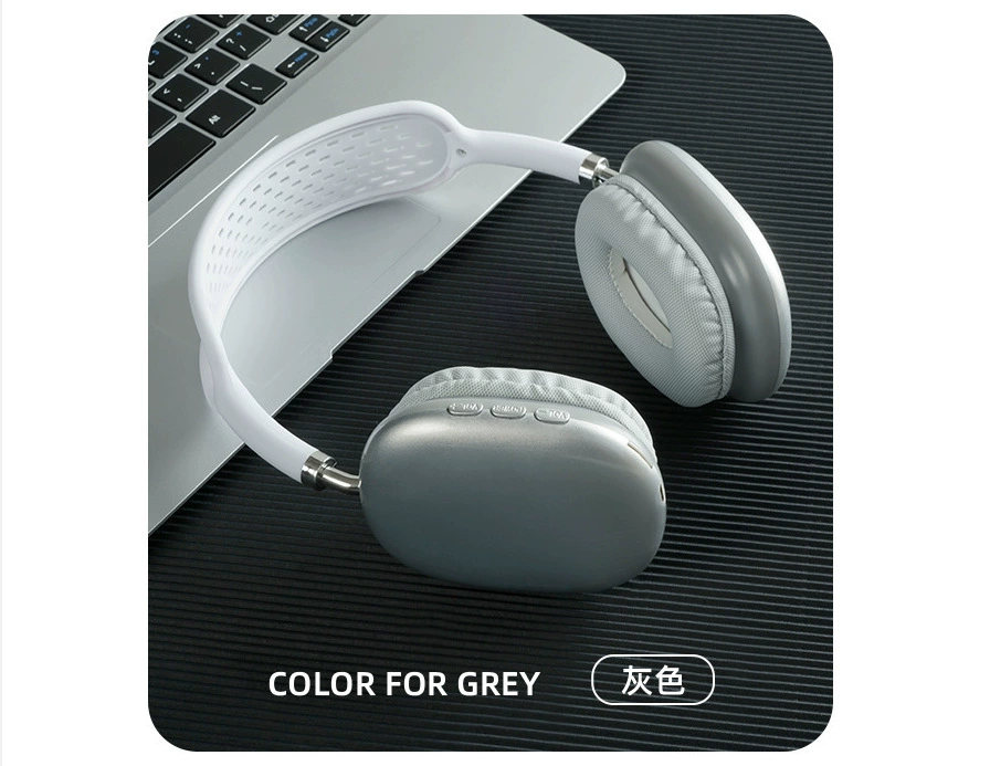 P9Max Wireless Bluetooth Headphones USB Charging Heavy Bass Sport Earphones Card Slot Neutral Brand