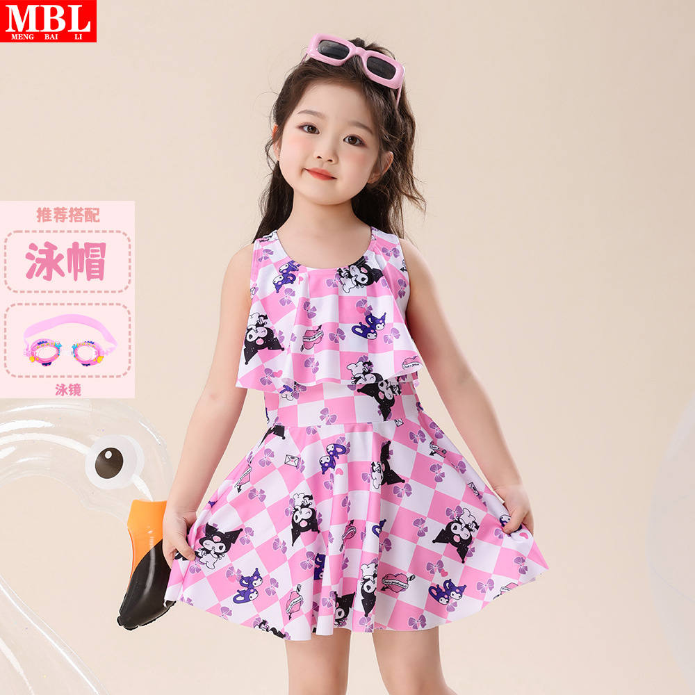 252 핑크 + 수영모 + 수영 고글